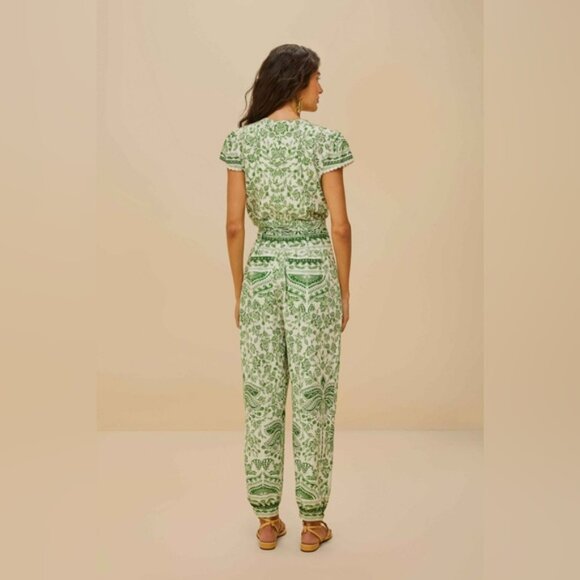 Farm Rio: Green River Ride Lenzing Euroflax™ Jumpsuit - Picture 2 of 10